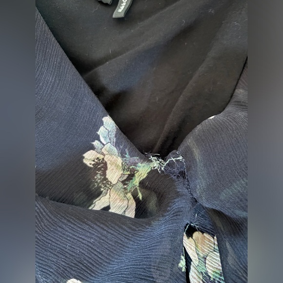 PAIGE Palisades silk multi-floral flutter dress, size XS. - Picture 11 of 14